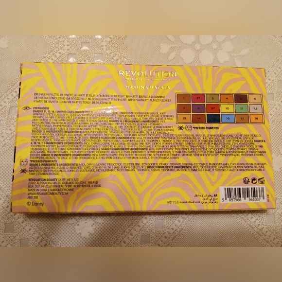 🆕 Disney's Lion King Revolution HAKUNA MATATA Eyeshadow Palette, Sealed, NIB - Picture 8 of 12